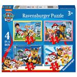 Puzzle Ravensburger Paw Patrol B 12 + 16 + 20 + 24 piezas