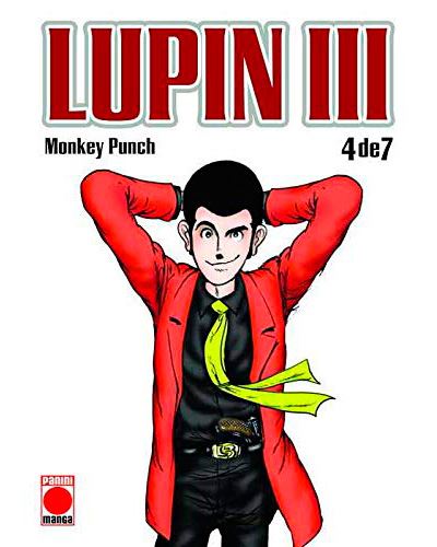 Panini Blanco Lupin Iii – 4 (De 7)