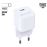 Cargador de pared Muvit USB-C Power Delivery 30W BiooFnix Blanco