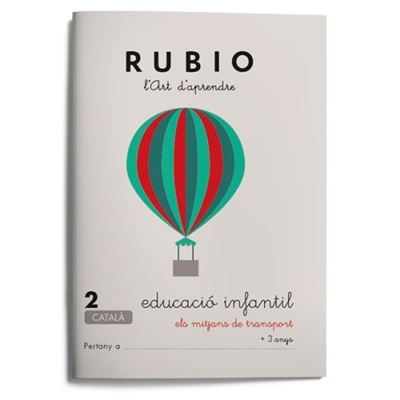 Rubio Educació Infantil 2. Els Mitjans De Transport (Català)