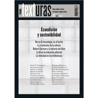 Texturas 57: Ecoedición y sostenibilidad