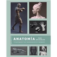 Anatomía Para Artistas 3d la esencial profesionales de infografía tapa