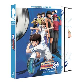 Capitán Tsubasa. Campeones Temporada 1 Arco de Primaria. Episodios 1 A 28 - DVD