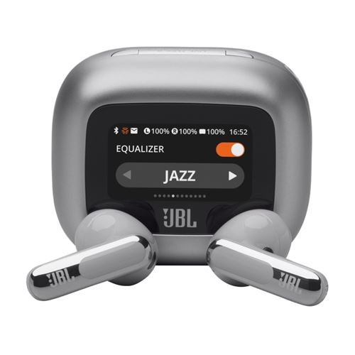 Auriculares Noise Cancelling Jbl Live Flex3 True Wireless Plata