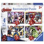 Puzzle Ravensburger Marvel Avengers A 12 + 16 + 20 + 24 piezas