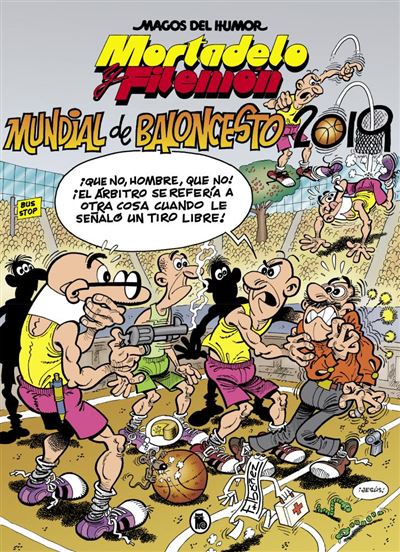 Mortadelo Y Mundial baloncesto 2019 magos del humor 200 tapa dura libro francisco ibañez 2019. 200mortadelo