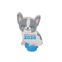 Mr Wonderful Calendario de sobremesa 2026 con peana - Bulldog