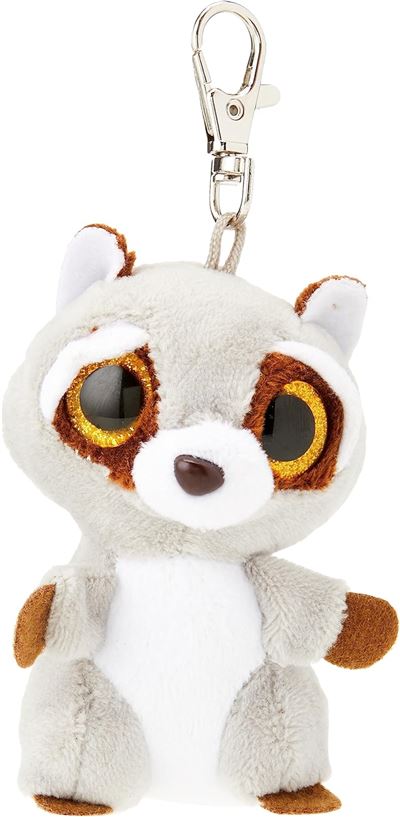 Clip raccoon-raccoon gray 10cm