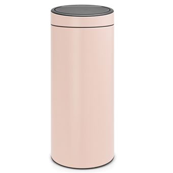 Cubo de basura Brabantia Touch Bin 30 L Acero inoxidable rosa - Comprar al  mejor precio