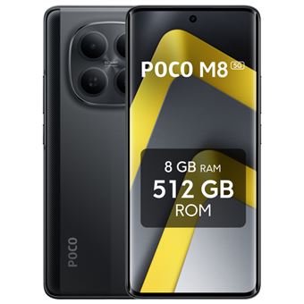 POCO M8 5G 6,77" 512GB Negro