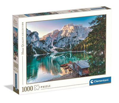 Puzzle clementoni 1000 hqc emerald lake braies