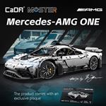 Joom Octopia Cada Master - Juego De Construcción - Mercedes-Amg Project One - Escala 1:8 - 3295 Piezas - A Partir De 14 Años - Radiocontrolado Gris - Imagen 3