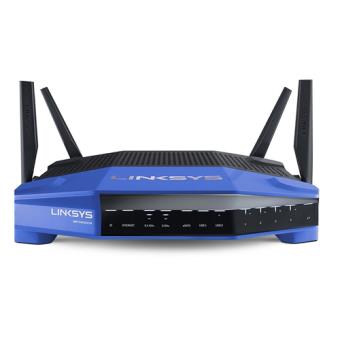 Router WiFi Linksys WRT AC3200 MU-MIMO Azul - Negro