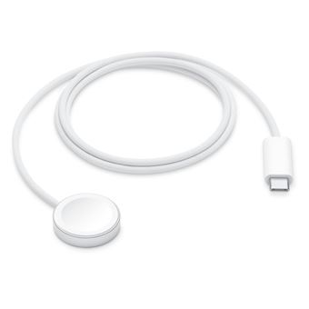 Cable Apple de carga rápida magnética con conector USB-C para Apple Watch (1 metro)