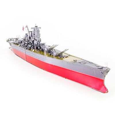 Puzzle Metal Figura 3d yamato battleship earth acorazado rompecabezas barcos. maquetas para construir adultos nivel