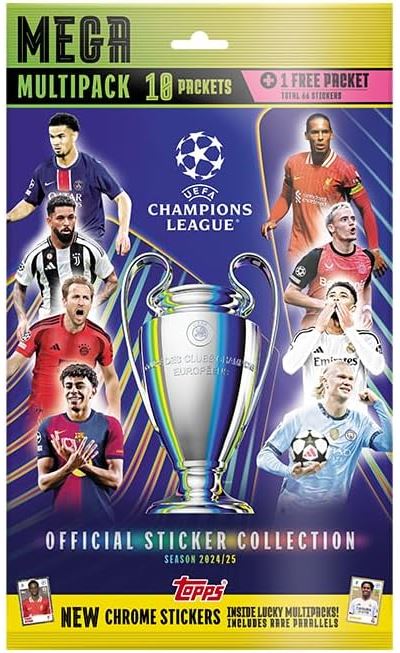 Ucl 24 25 mega multipack cromos