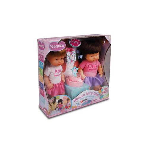 Muñeco Famosa Nenuco Ani y Ona Feliz Cumpleaños Otra figura o