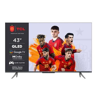TV QLED 43'' TCL 43C735 4K UHD HDR Smart TV