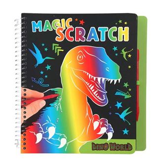 Cuaderno Dino World Magic-Scratch Book - Para decorar - Los mejores precios  | Fnac