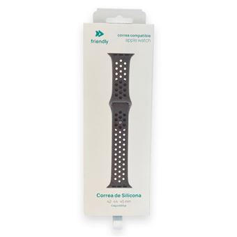 Correa de silicona Friendly Caqui militar para Apple Watch 42/44/45mm