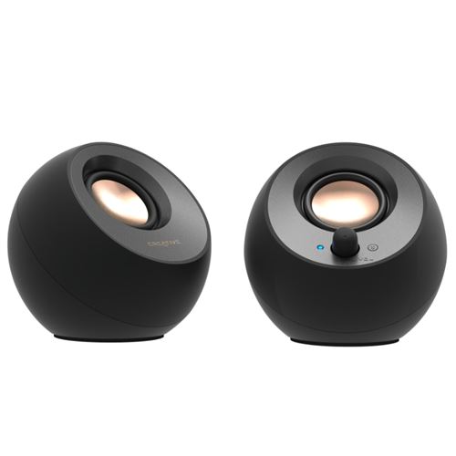 Creative Negro Altavoces Bluetooth Pebble 2.0 V3