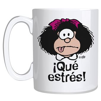 Taza Mafalda ¡Qué estrés! - Vajilla - Los mejores precios