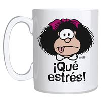Taza Mafalda ¡Qué estrés!