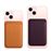 Cartera de piel con MagSafe Cereza oscuro para iPhone 13