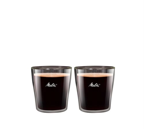 Set 2 Vasos Pequeños De Café Melitta 80 Ml