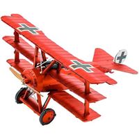 Puzzle Metal Figura 3d fokker dr. i triplane earth maqueta de monta tus modelos favoritos en casa. mms210