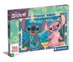 Clementoni puzzle super 104 piezas stitch 2