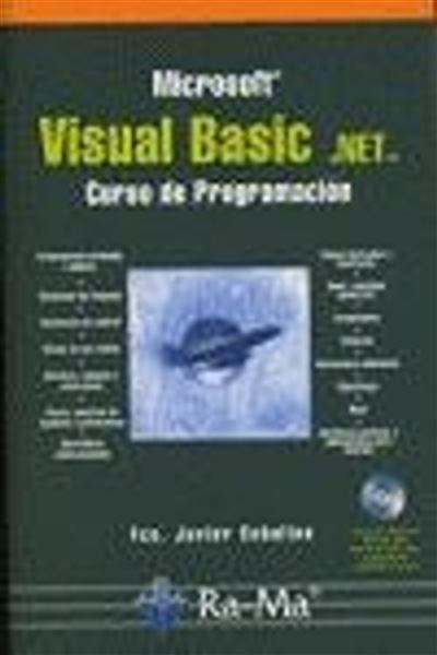 Visual Basic.net Curso de tapa blanda libro msoft.visual programacion +cd fco.javier ceballos español