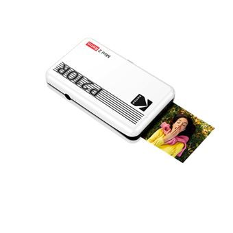 Impresora fotográfica instantánea Kodak Mini 2 Retro Blanco