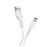 Cable de datos y carga SBS Micro USB-A a USB-C de 1m Blanco