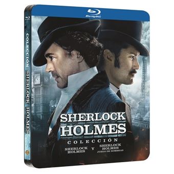 Sherlock Holmes 1-2 - Steelbook Blu-Ray