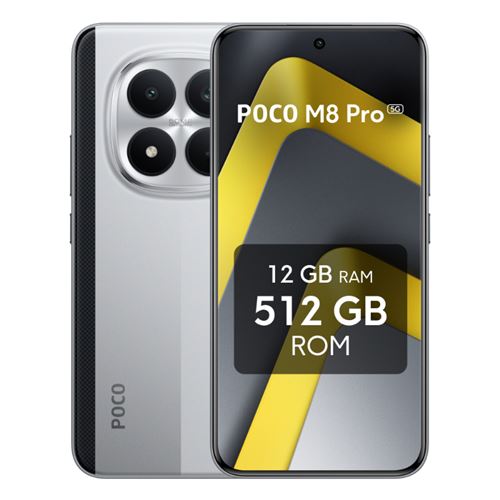Poco M8 Pro 5g 6,83" 512gb Plata