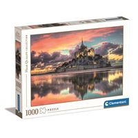Puzzle Clementoni 1000 HQC Mont Saint-Michel