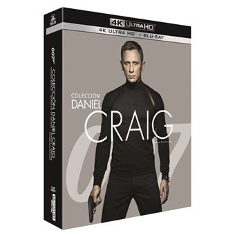 Pack 007 Daniel Craig - UHD + Blu-Ray