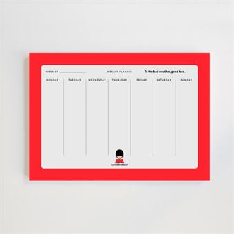 Organizador semanal Superbritánico Today i don't have the pussy for little lanterns - 1