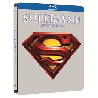 Superman I - IV - Steelbook Blu-Ray
