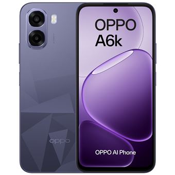 OPPO A6k 6,75" 256GB Crystal Black