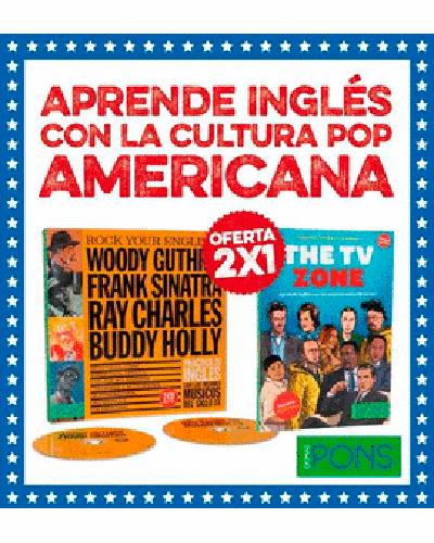 Aprende Con La cultura pop americana men tapa blanda 2 libros