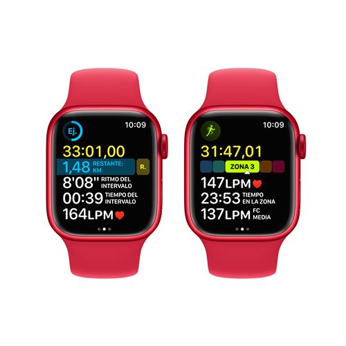 Apple Watch S8 41mm LTE Caja de aluminio (PRODUCT)RED y correa