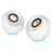 Altavoces Bluetooth Creative Pebble Pro 2.0 RGB Blanco
