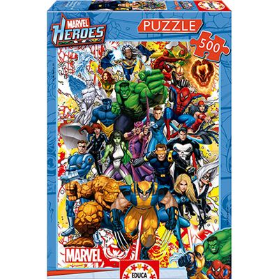 Puzle Marvel Héroes Educa