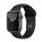 Apple Watch S5 Nike 40 mm LTE Caja de aluminio en  gris espacial y correa Nike Sport Antracita/Negro