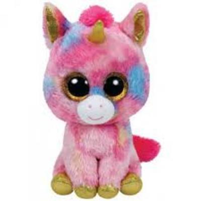 Ty Peluche Juguete color rosa 40 cm 36819ty beanie boos unicornio fantasía 40cm 8