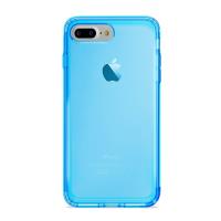 Funda Puro Ultraslim Nude Fluo Azul para iPhone 7 Plus/8 Plus