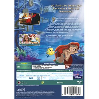 La sirenita DVD John Musker Ron Clements Fnac