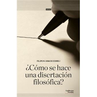 ¿Cómo se hace una disertación filosófica? - 1